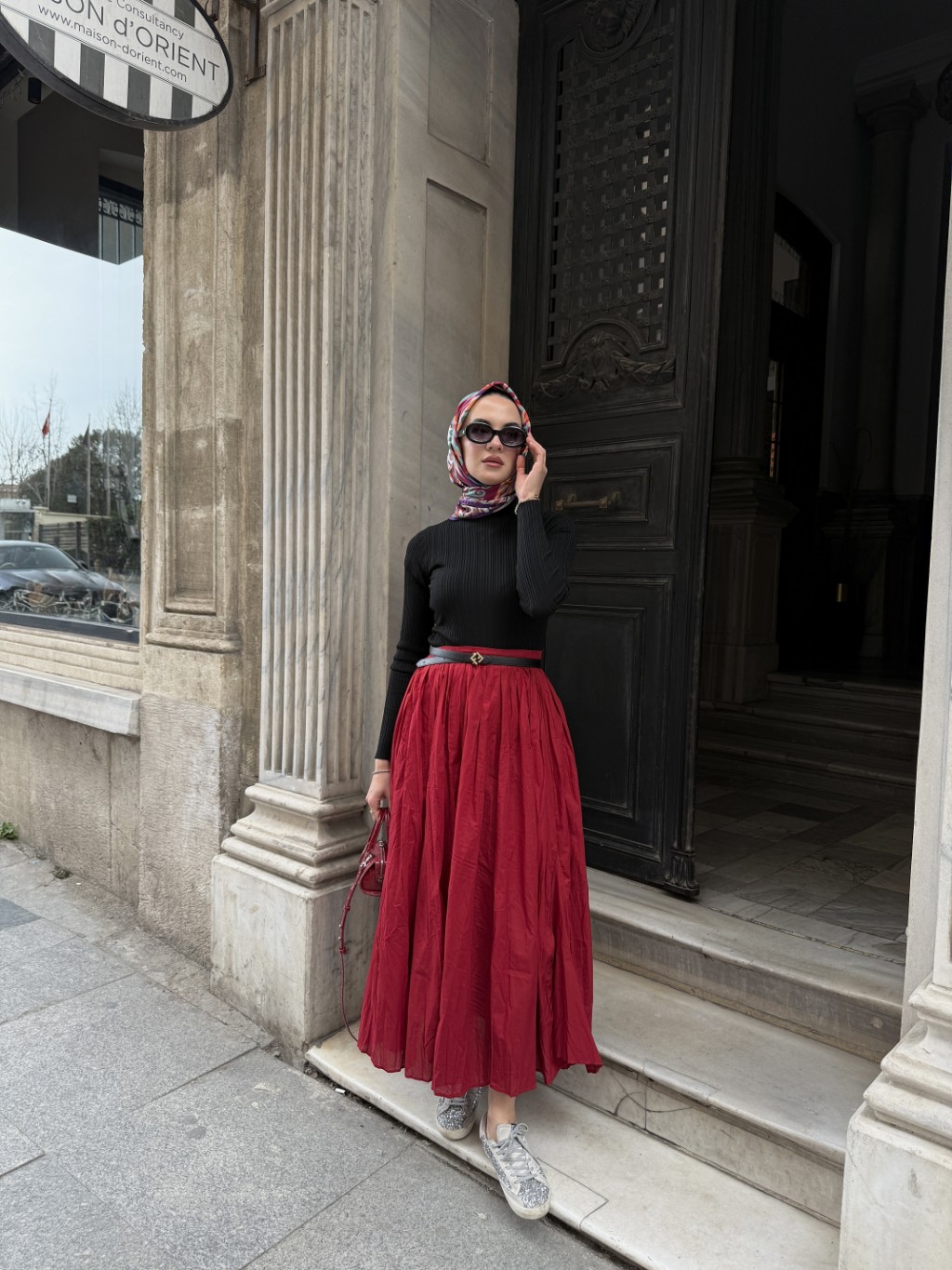 Crush Vual Etek Koyu Kırmızı