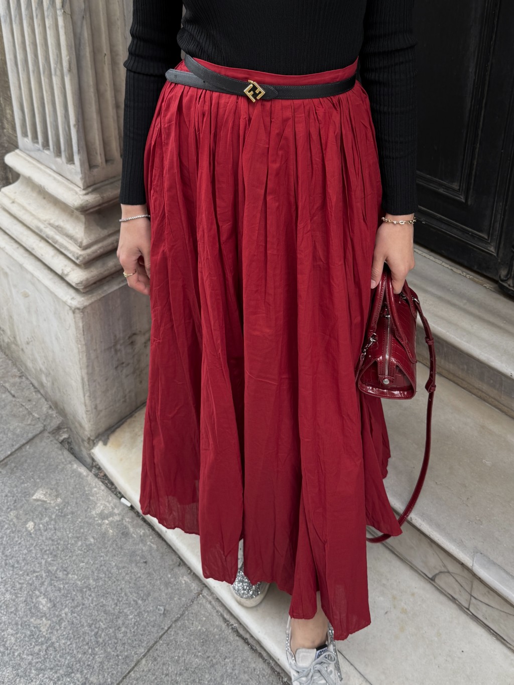 Crush Vual Etek Koyu Kırmızı