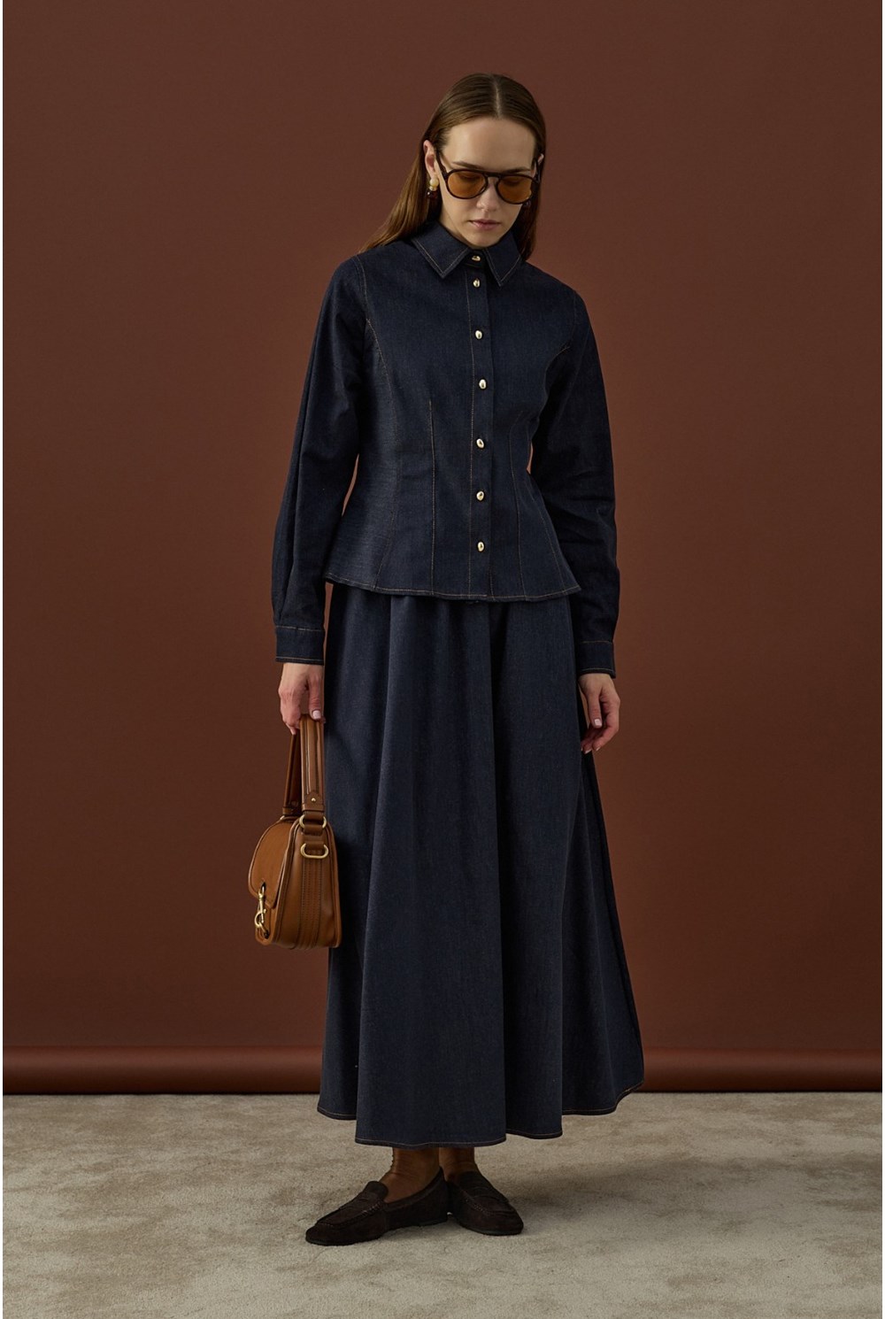 Denim Takım Lacivert 