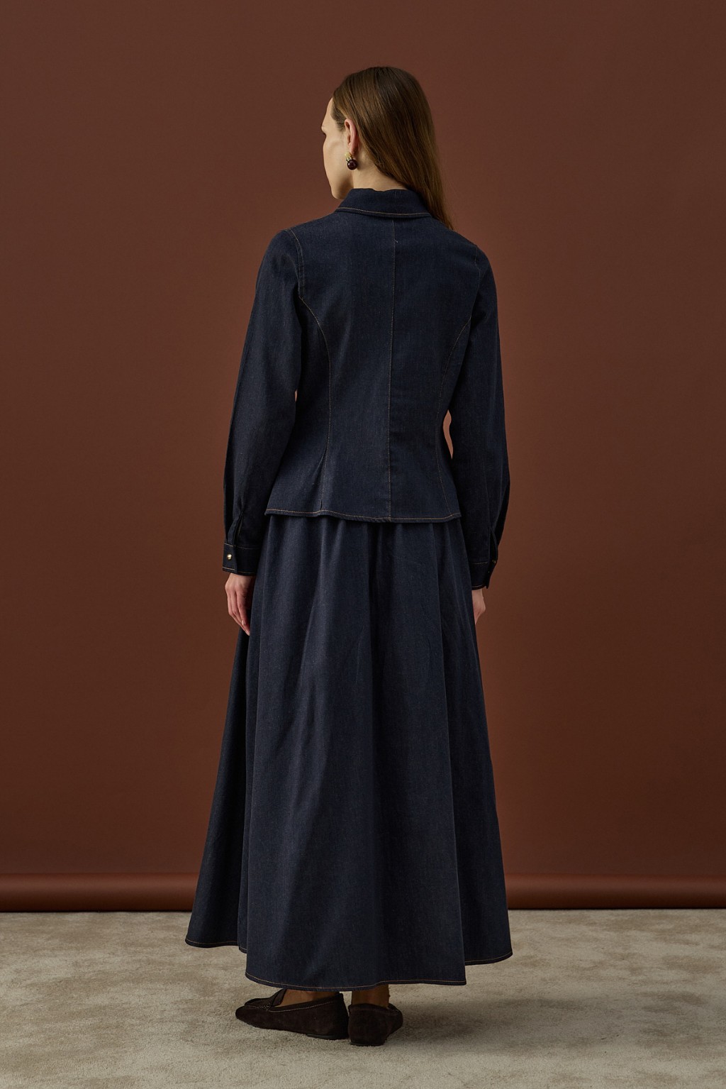 Denim Takım Lacivert 