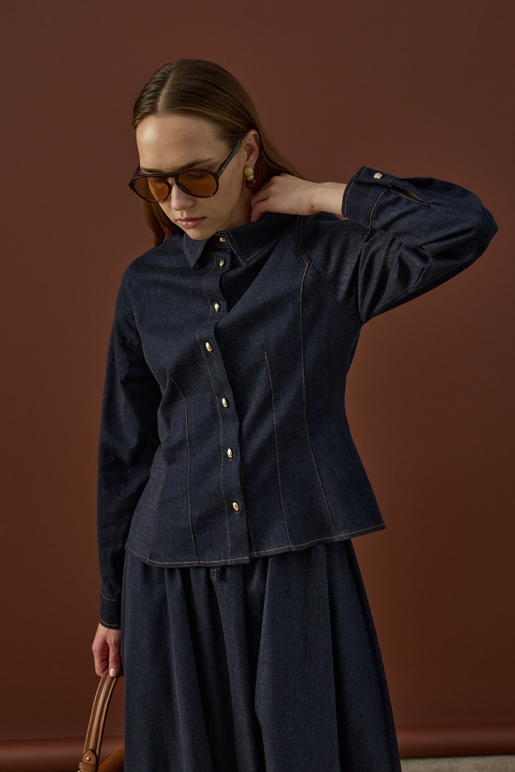 Denim Takım Lacivert 