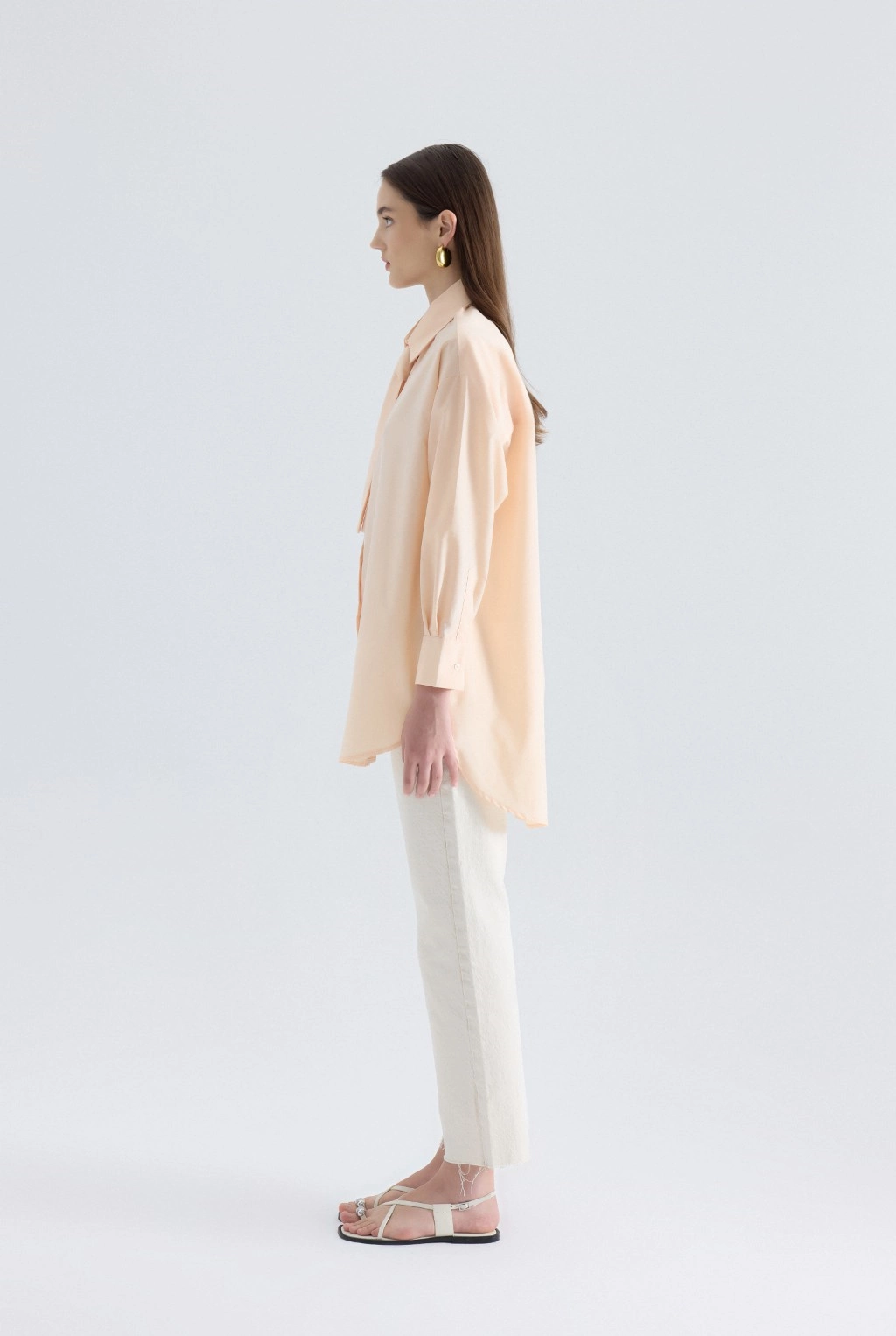 Kravatlı Gömlek Somon