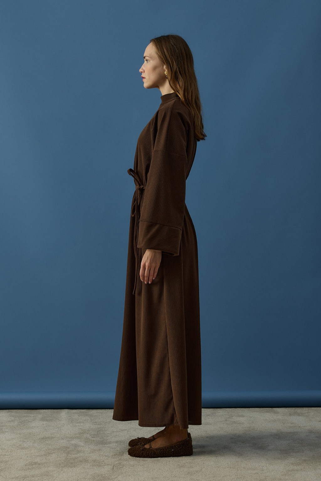 Relax Elbise Kahverengi