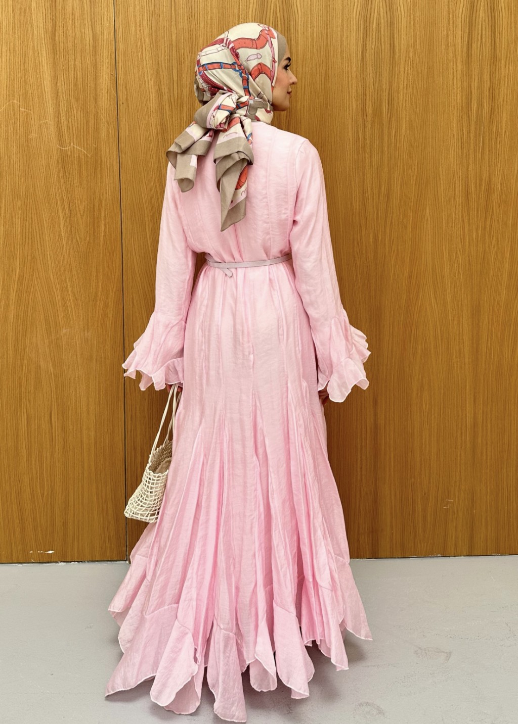 Romance Elbise Pembe