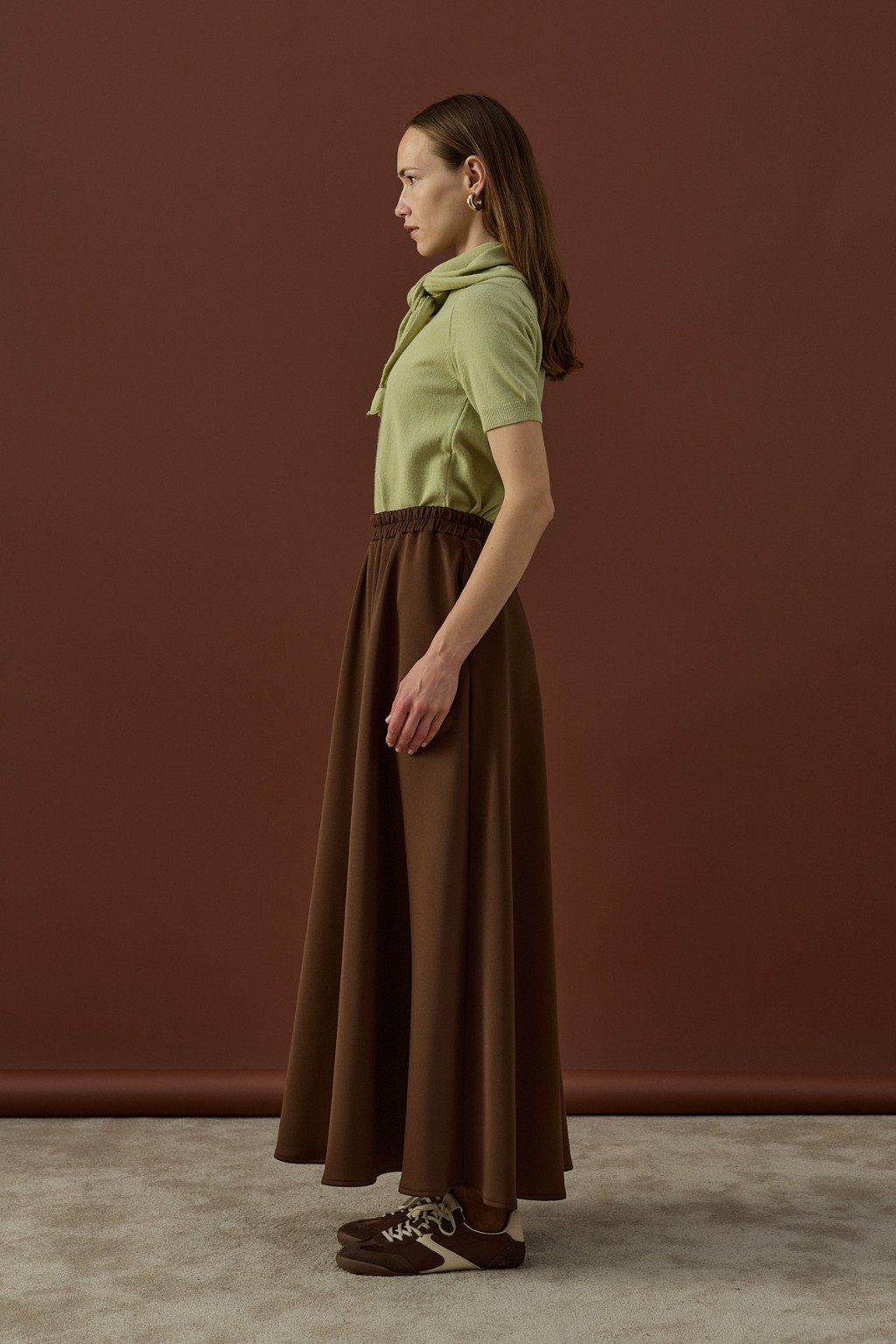 Scuba Etek Kahverengi