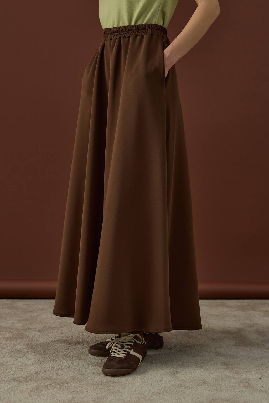 Scuba Etek Kahverengi