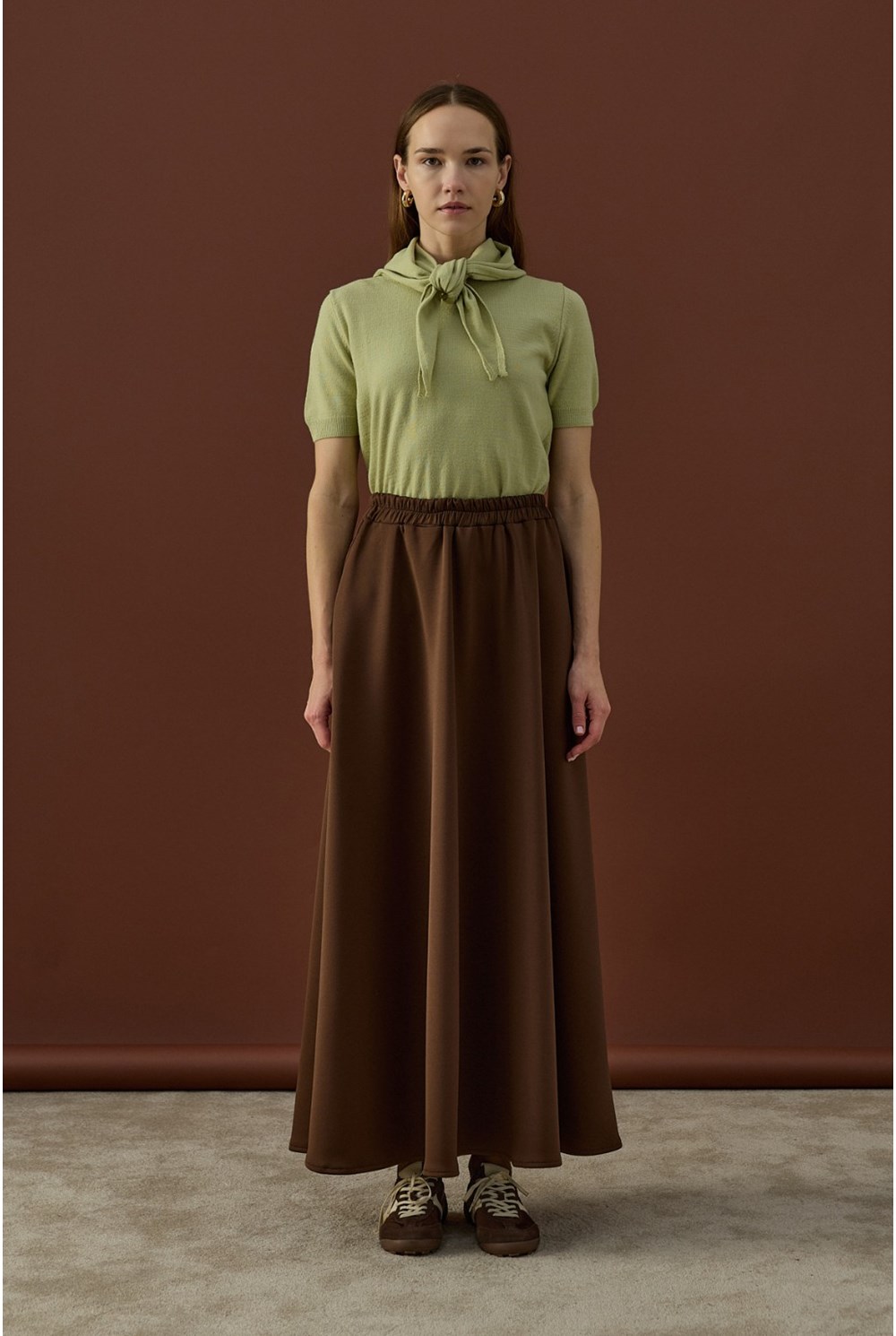 Scuba Etek Kahverengi