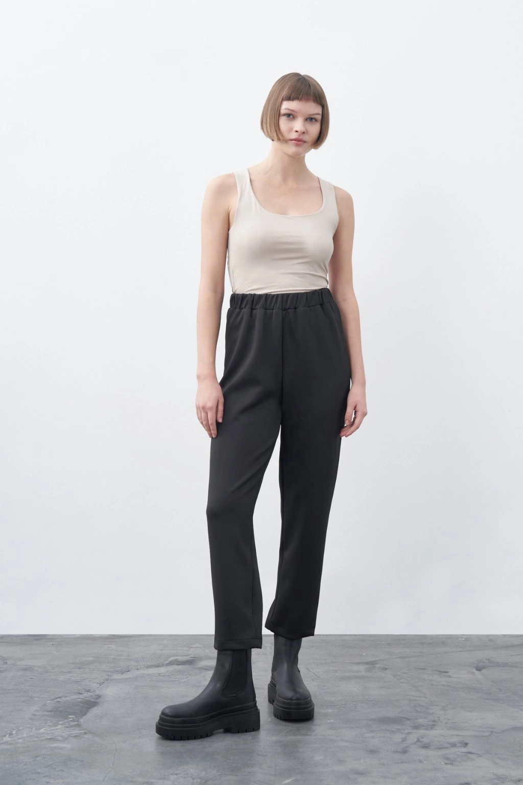 Scuba Havuç Pantolon Siyah