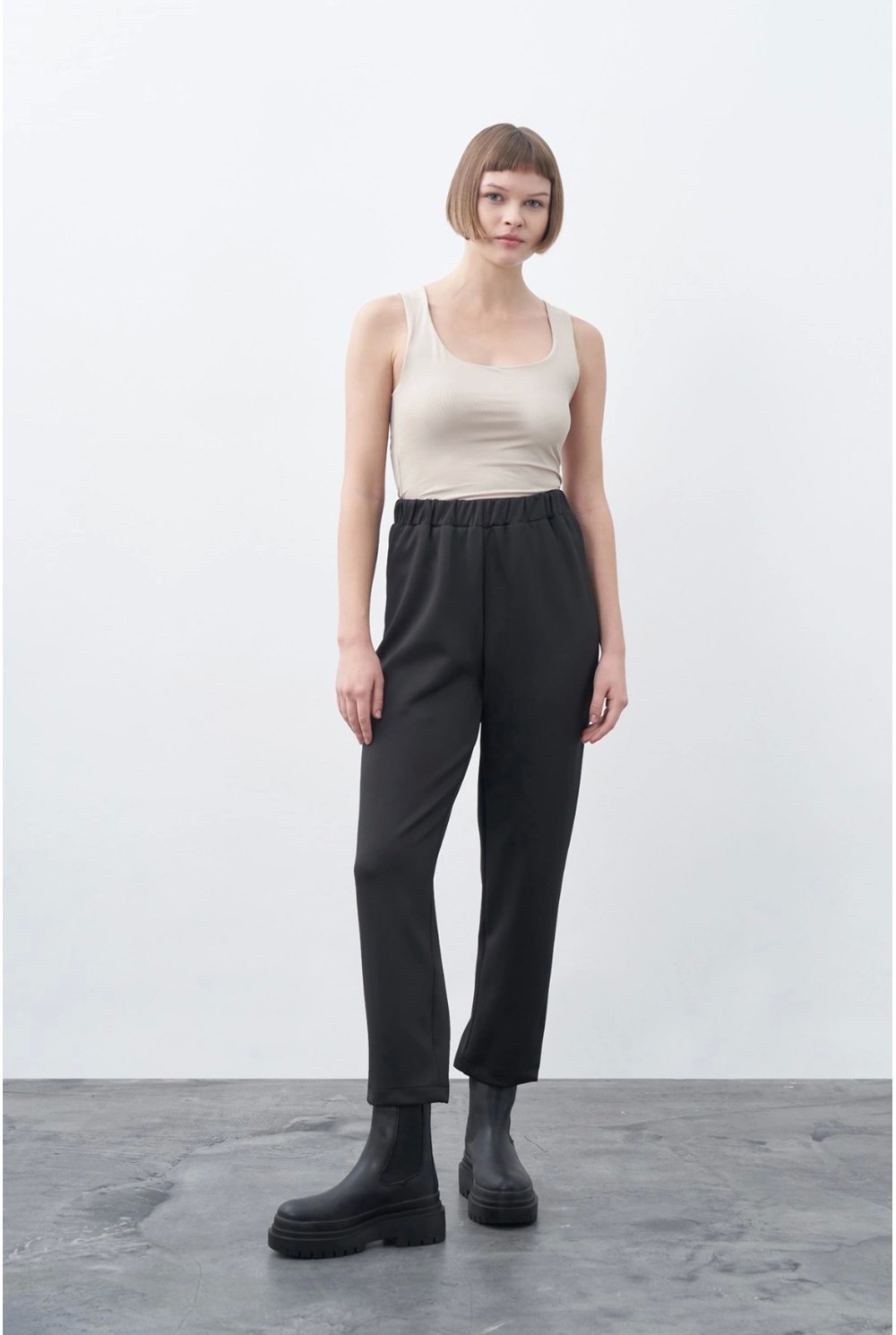 Scuba Havuç Pantolon Siyah