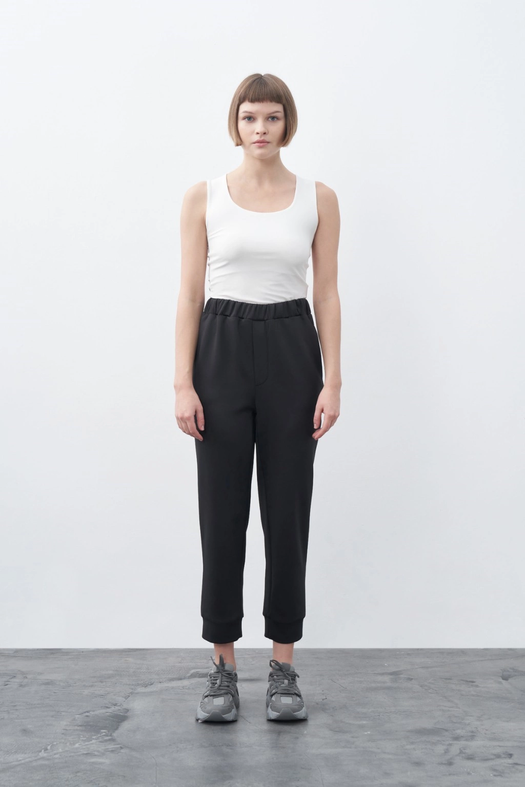 Scuba Ribanalı Pantolon Siyah