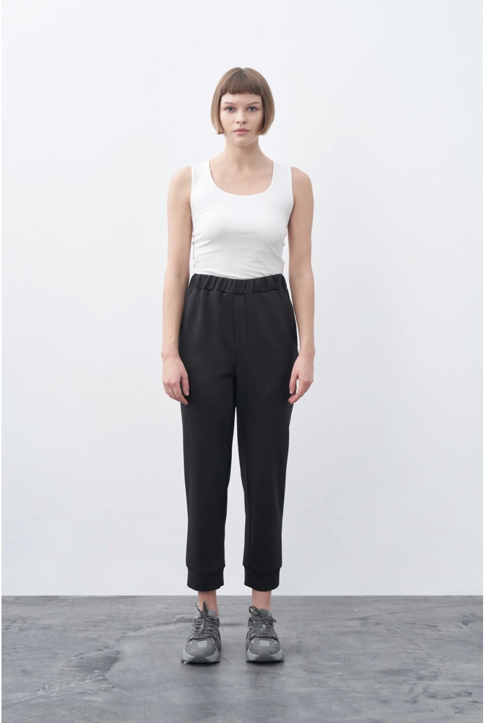Scuba Ribanalı Pantolon Siyah
