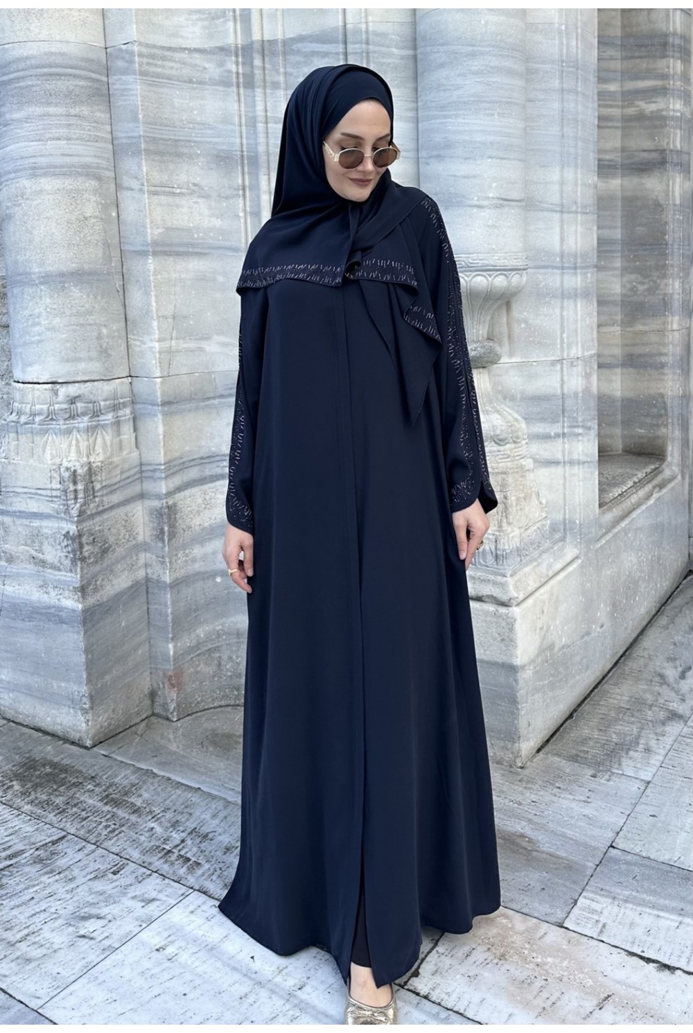 Shine Abaya Lacivert