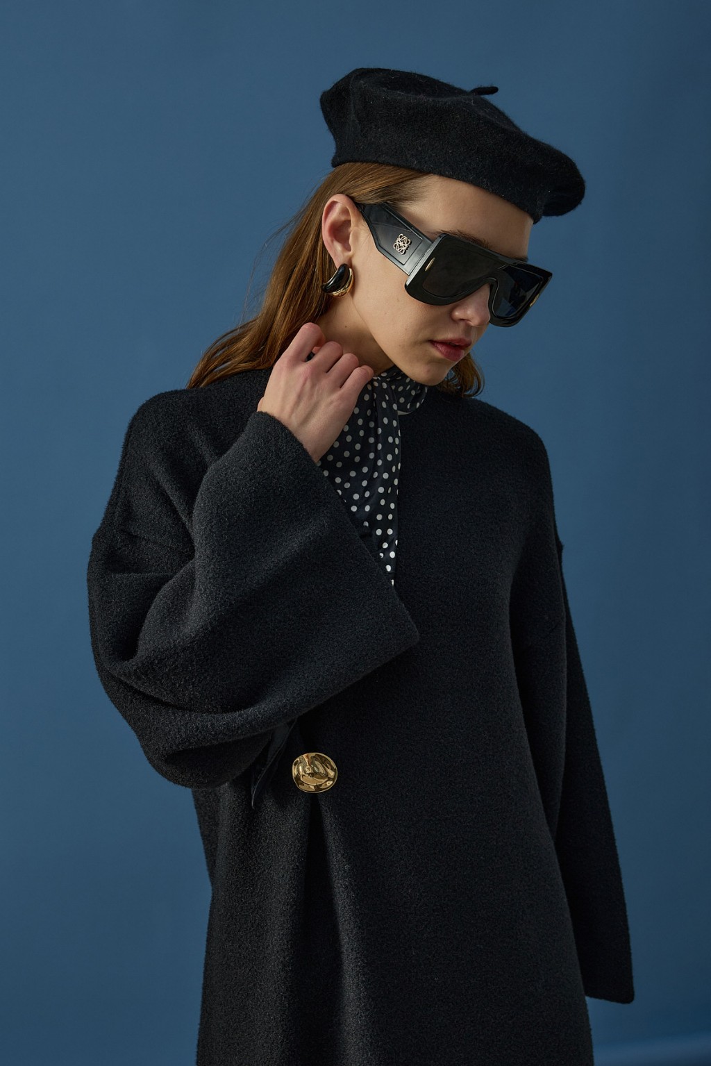 Soft Triko Elbise Siyah