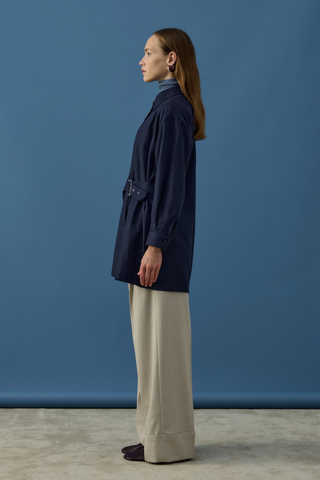 Tokalı Gömlek Lacivert