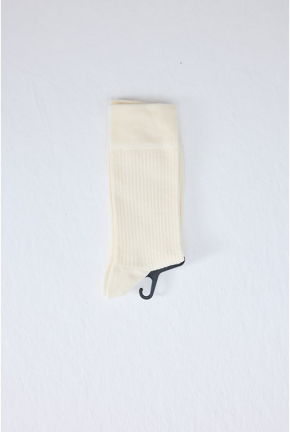 Uzun Fitilli Çorap Ekru