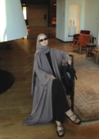 Naira Abaya Vizon Küçük Desen 