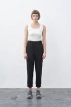 Scuba Ribanalı Pantolon Siyah