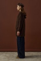 Soft Uzun Hırka Kahverengi 