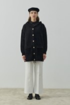 Soft Uzun Hırka Siyah